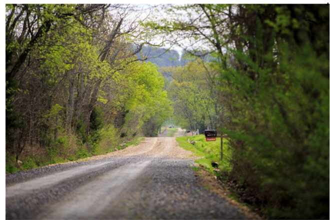 a rural road