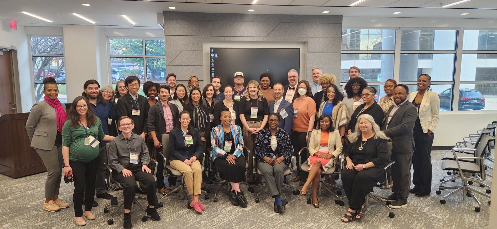 A group photo from the Advancing Health Equity in Pain Management Workshop